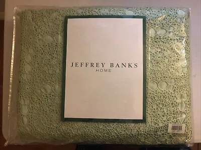 £75.60 • Buy Jeffrey Banks Handmade 2 Piece Crochet Coverlet Set