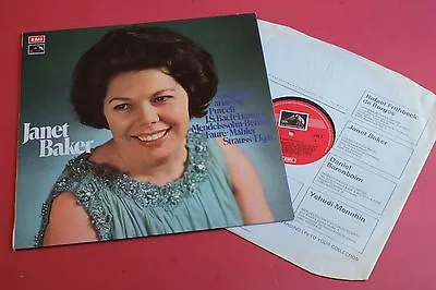 SEOM 8 Janet Baker Songs And Arias Handel Berlioz Mahler Elgar Etc HMV STEREO UK • £10