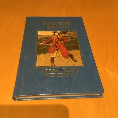 Treasure Island. The Great Writers Library By Robert Louis Stevenson Hardback • £1