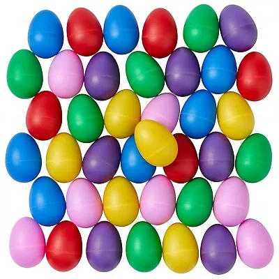 40 Egg Shakers Easter Maracas Latin Hand Percussion Sensory Toy Rattle Easter • £12.99