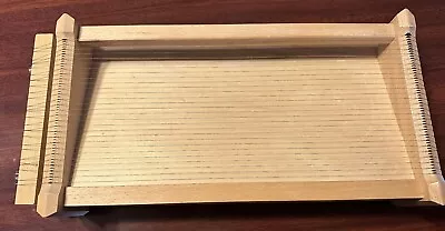 Vintage Abruzzi Chittara Spaghetti Pasta Cutter Wood Metal • $59.99