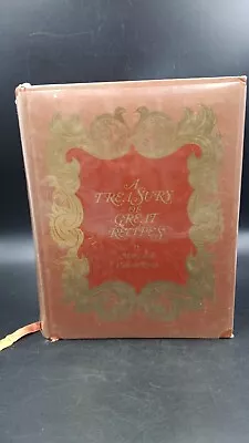 Vtg A Treasury Of Great Recipes By Mary & Vincent Price FIRST PRINTING 1965 • $39.89