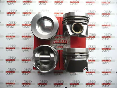 4x PISTONS SET WITH RINGS VW AUDI SEAT ŠKODA 2.0TDI 16V CRLB CUVC CRMB +0.50MM • $320.94