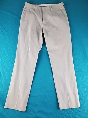 J Crew Ludlow Mens Pants 30W 32L  Slim Fit Beig Somelos Linen Cotton Chino • $24.99