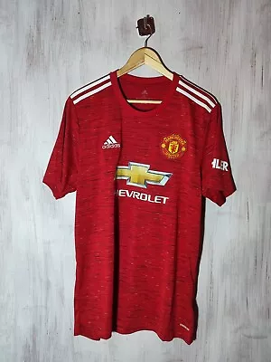 Manchester United 2020 2021 Home Size XL Shirt Jersey Tee Football Soccer Kit • $49.95