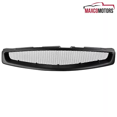 Hood Grille Fits 2003-2007 Infiniti G35 2Dr Coupe Black ABS Front Bumper Mesh • $94.49