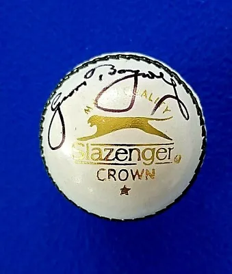 $179 • Buy ENGLAND AND ESSEX CAPTAIN AND 'OBE' Geoffrey Boycott  SIGNED  CRICKET BALL