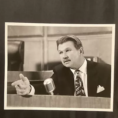 1990 Chicago Bears Football Coach Mike Ditka In “LA Law” TV Show Press Photo • $9.99