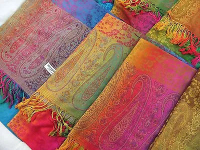 Bulk Lot 12pcs Wholesale Pashmina Shawl Scarf Stole Wrap • $72.99