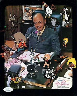 Mel Blanc Bugs Bunny Voice Actor Signed 8x10 Glossy Photo JSA Authenticated • $174.99