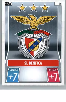 2021-22 Topps Match Attax UCL -  325 Team Badge - SL Benfica • $2