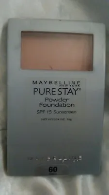 MAYBELLINE PURE STAY POWDER FOUNDATION GOLDEN 60 (see Desc) • $49.99