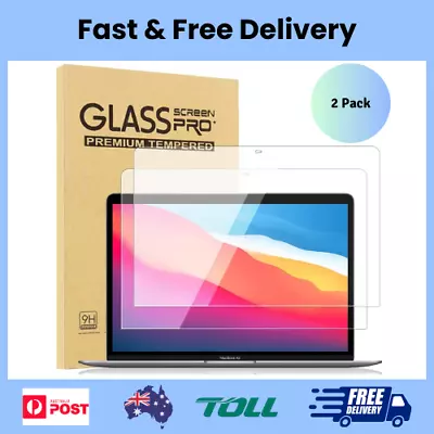 2 Pack Macbook Pro 13.3 Inch Screen Protector Tempered Glass 2020 | Macbook Air • $30.89