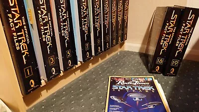 £39.99 • Buy Complete Star Trek Fact Files Volumes 1 - 19, Plus Radio Times Star Trek 30 Year