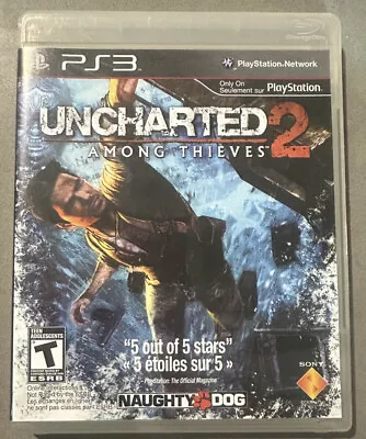 Uncharted 2: Among Thieves (Sony PlayStation 3 2009) | PS3 | FREE POSTAGE • $9.35