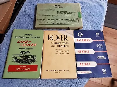 Original 1960 Land Rover Series II Owner's Manual Instruction Book Handbook 2 • £75