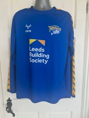 £24.99 • Buy Oxen Leeds Rhinos Player Issue Training Sweatshirt-Mint-2XL