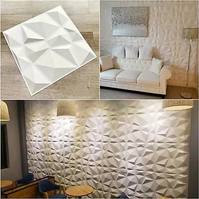 £2.99 • Buy Kitchen 3D Wall Panels Covering Cladding Decorative Tiles Feature Wall Panels