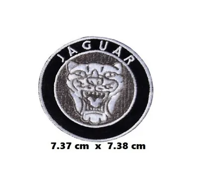 JAGUAR Embroidered Patch Sew Iron On Patches Transfer Clothes Jackets Jeans • £2.99