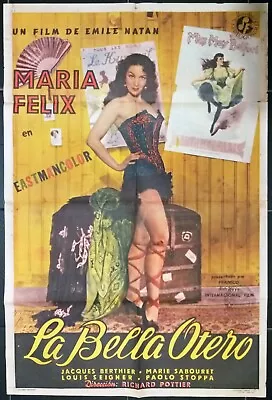 Sexy MARIA FELIX  La Bella Otero 1954 #9661A • $800