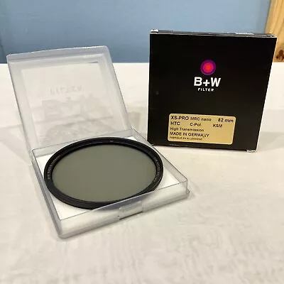 B+W 82mm XS-Pro KSM High Transmission Circular Polarizer HTC MRC-Nano Filter • $119.99