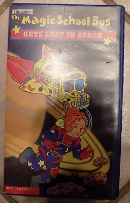 Scholastic: The Magic School Bus: Gets Lost In Space - Promo VHS - Plastic Case • $11