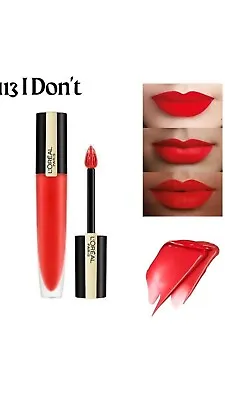 L`oreal Rouge Signature Lip Gloss 113 I Don`t  Free Postage • £3.50