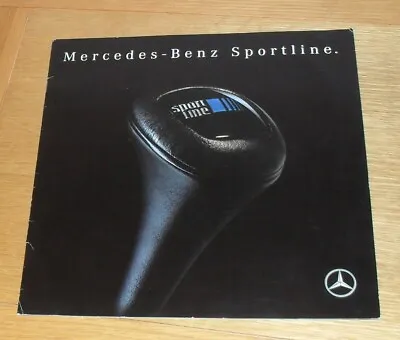 Mercedes Sportline Brochure 1991 - 190 W124 Saloon Estate Coupe • $43.50