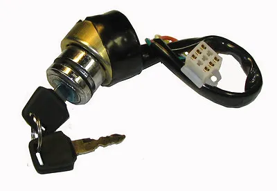 KAZUMA MEERKAT 50 FALCON REDCAT 90 110 CC CHINESE ATV IGNITION KEY SWITCH 6 Wire • $13