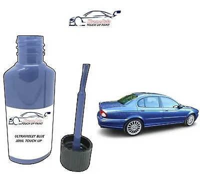 For Jaguar Ultra Violet Blue Jjf Paint Touch Up 30ml Xf Xk Xkr F Type Xj Fpace • £6.50