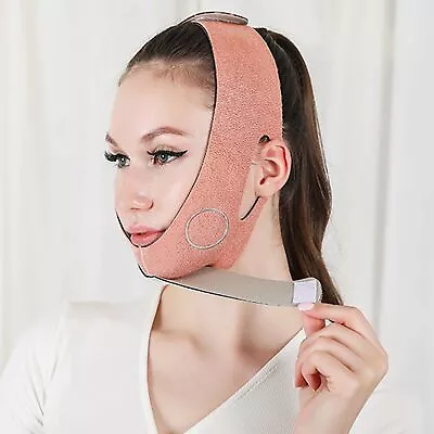 V-Line Slim Lift Up Face Chin Cheek Slimming Strap Belt Anti Aging Wrinkle Band • $11.99