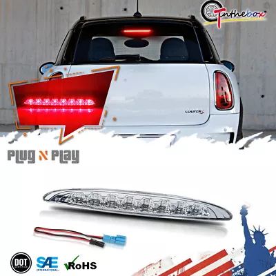 Third Brake Light For 02-06 MINI Cooper R50 R53 Clear Lens Red High Mount Lamp • $19.99