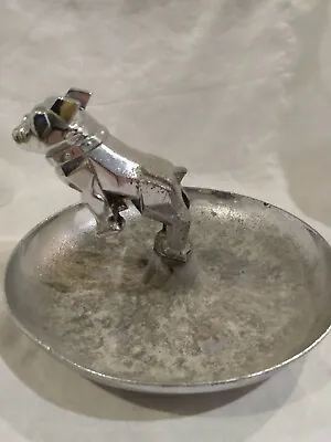 Mack The Bulldog Ash Tray Silver Tone • $74.99