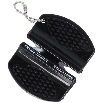 £3.75 • Buy KNIFE SHARPENER 2 In 1 Stainless Steel Ceramic Blade Kitchen Scissor Razor Sharp