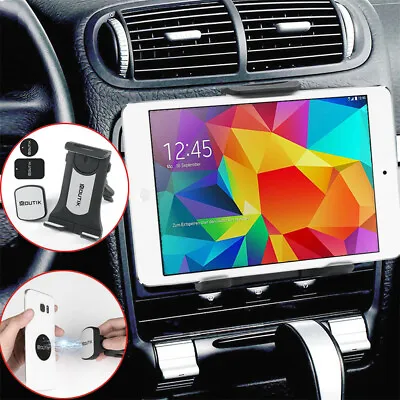 2 In 1 360° Rotate Car CD Slot Tablet/Phone Holder Cradle Fit 3.5-10.5 Inch GPS • £13.23