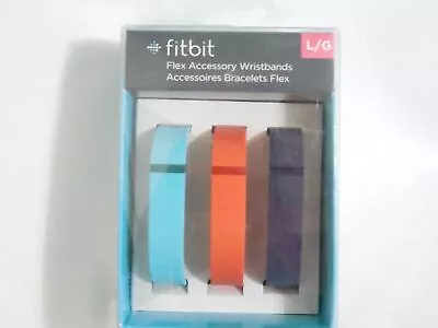 Fitbit - Flex Activity /Sleep Wristband Pack (large) - Blue/teal/tangerine FB2 • $18.48