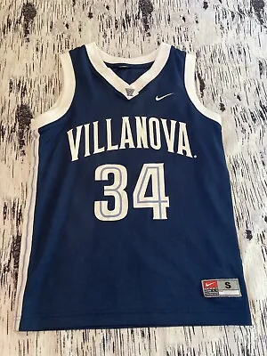 Nike Rare Villanova Wildcats Authentic Team Jersey Youth Small - Vintage Style • $30