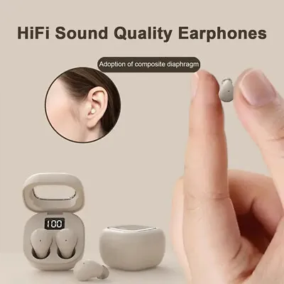 2024 Invisible NEW Earbuds 5.3 Micro Bluetooth Earbuds Mini Wireless Earphones • $5.68