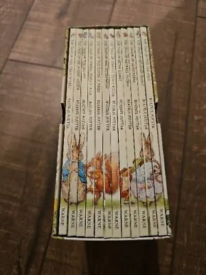 The Peter Rabbit Library Beatrix Potter Boxed Set Of 12 Hardcover Kids Books • $29.99