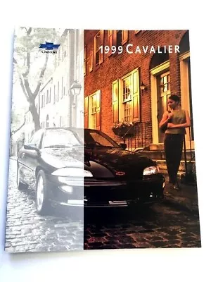 1999 Chevrolet Cavalier 34-page Car Sales Brochure Catalog - Z24 RS Convertible • $7.97