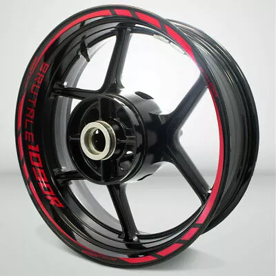 MV Agusta Brutale Motorcycle Rim Wheel Decal Accessory Sticker • $76