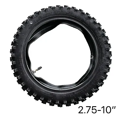 10  Inch Knobby 2.75-10 Tyre Tire 3.0-10 Tube Dirt Pit Bike CRF 50 70 90 110 • $39.95