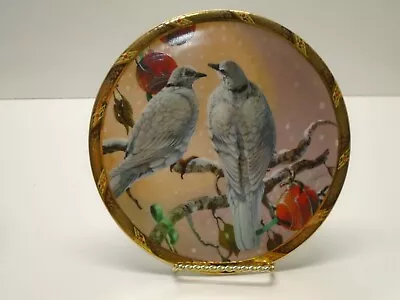 Mario Fernandez Fountainhead 12 Days Of Christmas Plate 2 TURTLE DOVES 1987 • $10.63