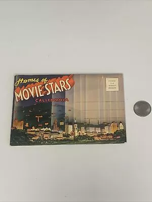 1900s Postcards Homes Of The Movie Stars California Set 9 Double-sided Early 18 • $19.95