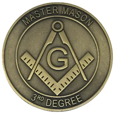 Master Mason 3rd Degree Car Emblem • $13.99