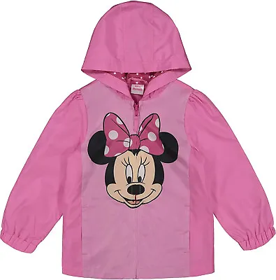 Disney ☆ Minnie Mouse Toddler Girls' Windbreaker ☆ Sizes 3T-4T 5 • $24.95