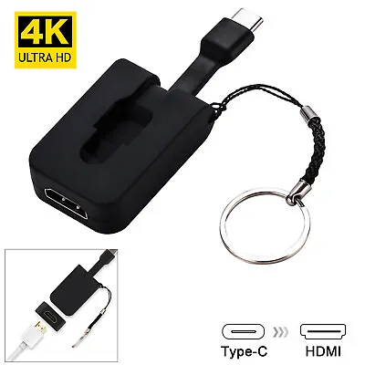 Mini USB C To HDMI Adapter Type C To HDMI Adapter For MacBook Pro/For DELL XPS • $15.99