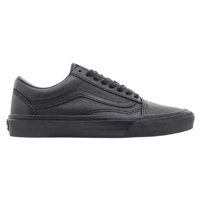 Vans | Old Skool Leather Black/black • $175.99