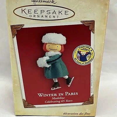 Hallmark Keepsake 2004 Winter In Paris Madeline 65 Years Ornament • $18