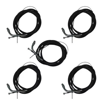 5 X Motorized Bicycle Bike Throttle Cable & Clutch Cable For 49cc 60cc 66cc 80cc • $17.99